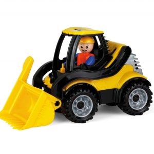 Lena spychacz, buldożer, koparka LENA z figurką kierowcy 17 cm Truckies 01622 LENA