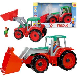 Traktor, spych, ciągnik rolniczy LENA Truxx 34 cm 04417 Ruchoma łyżka LENA