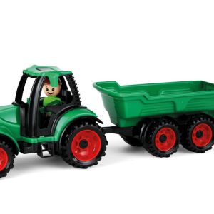 LENA traktor z przyczepą Truckies 36 cm karton LENA