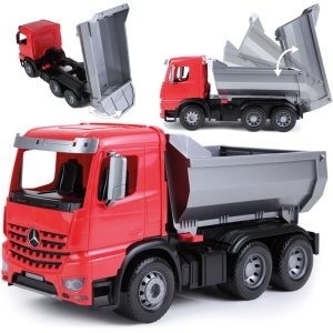 Lena Wywrotka Mercedes Actros Worxx trójosiowa, ruchome elementy LENA