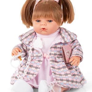Lalka hiszpańska Maria funkcyjna, płacze i mówi 40cm Berbesa